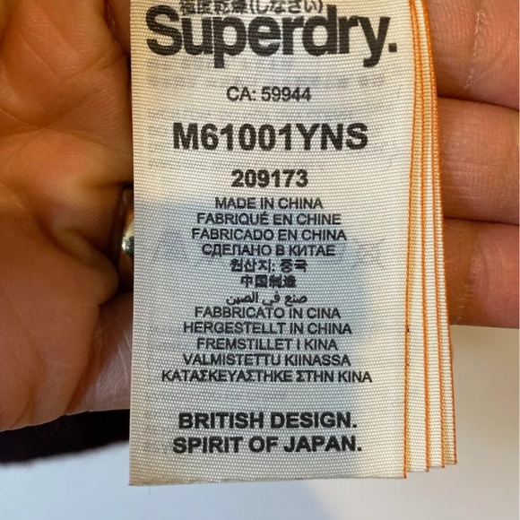 Superdry Men's Harrow Cable Crew Neck top Sweater large - Picture 6 of 7